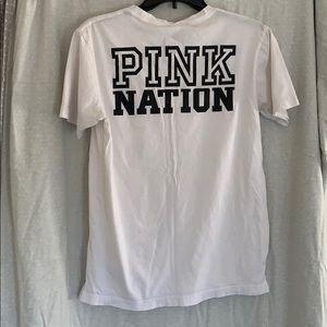 Pink nation tee shirt